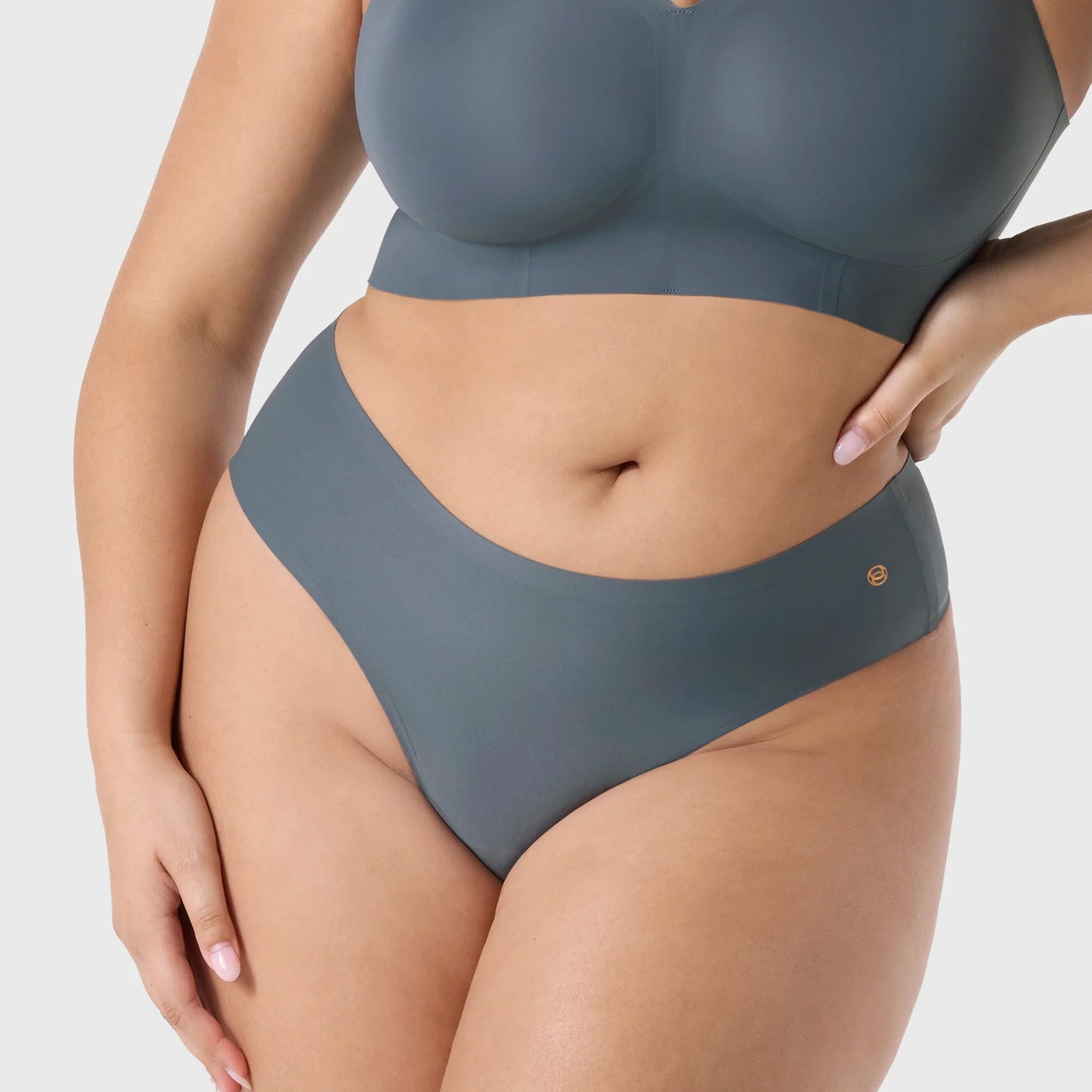 High-Waisted Thong