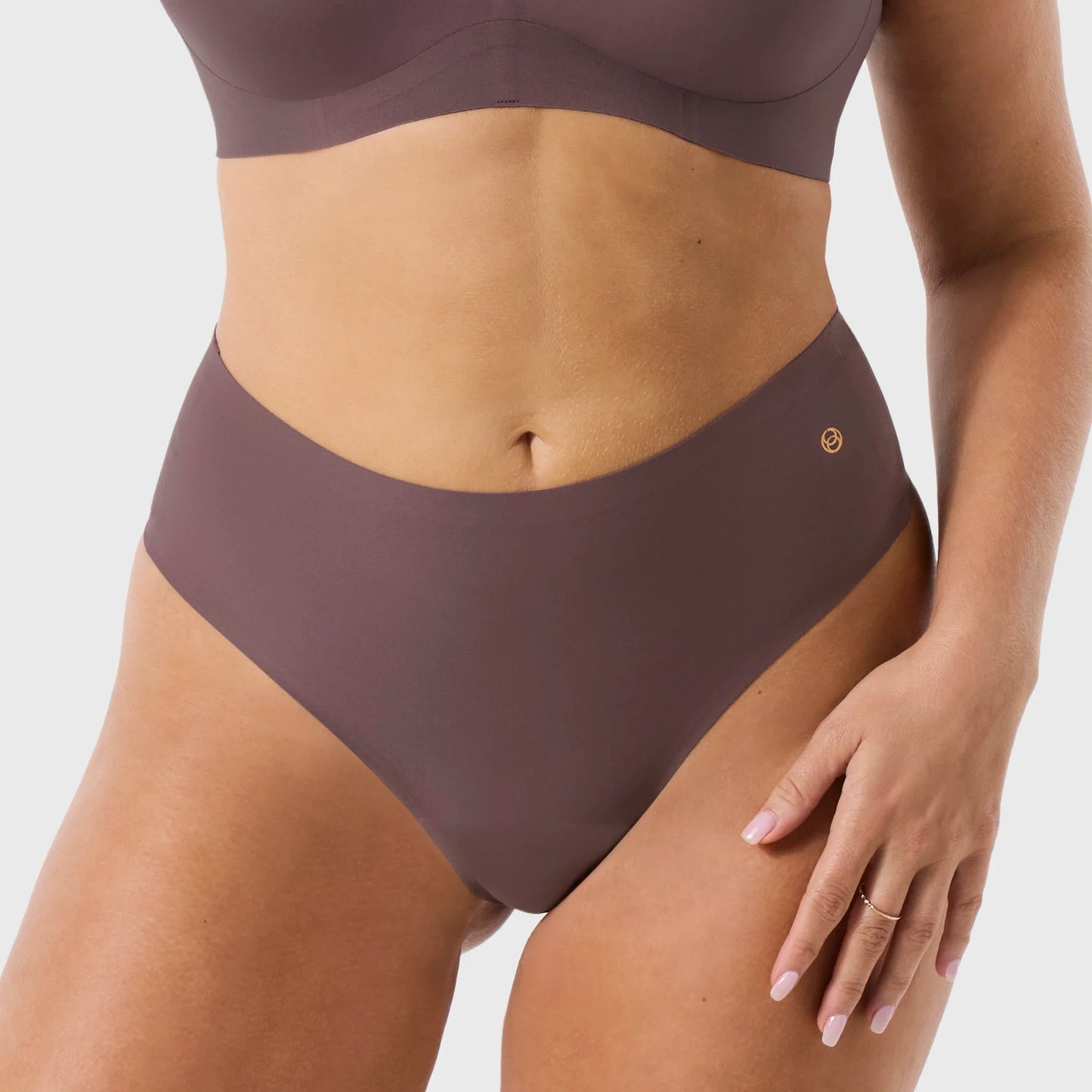 High-Waisted Thong