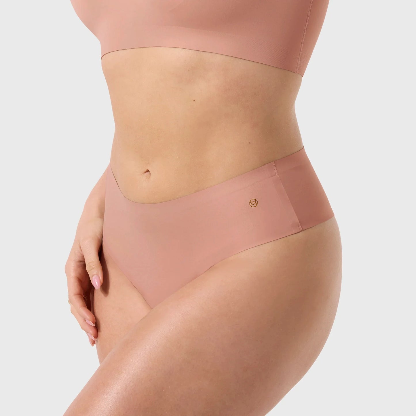 High-Waisted Thong