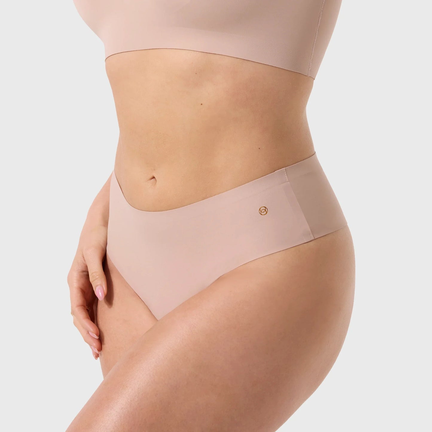 High-Waisted Thong