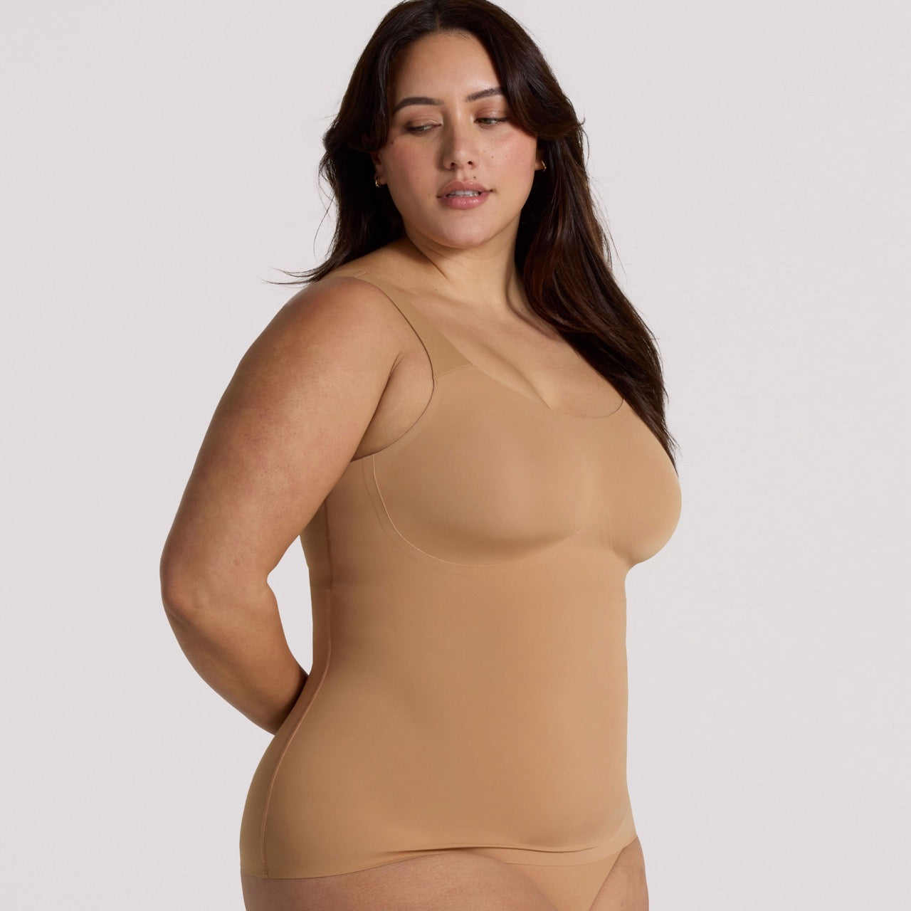 Structured Scoop Bra Tank