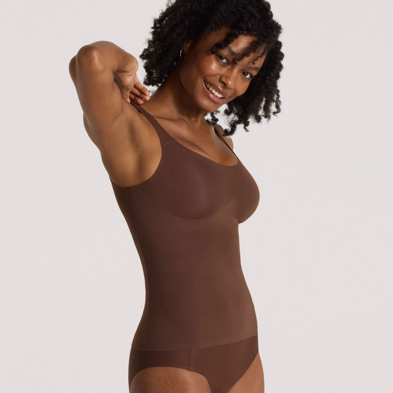 Structured Scoop Bra Tank