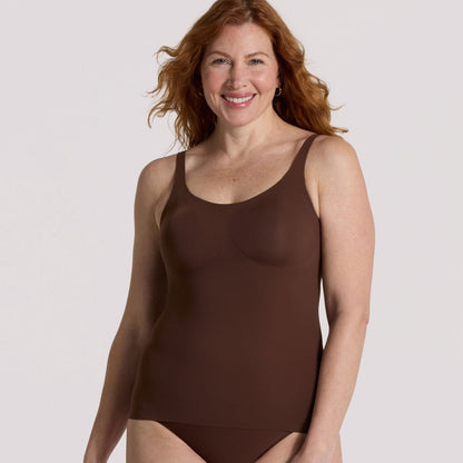 Structured Scoop Bra Tank