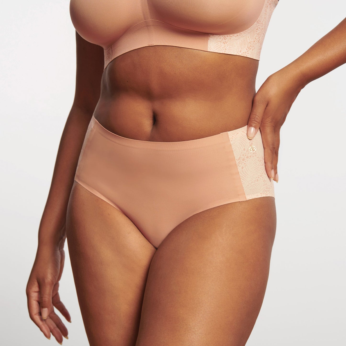 High-Waisted Retro Bikini