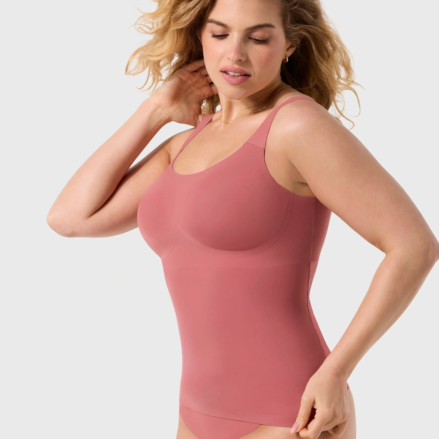 Structured Scoop Bra Tank