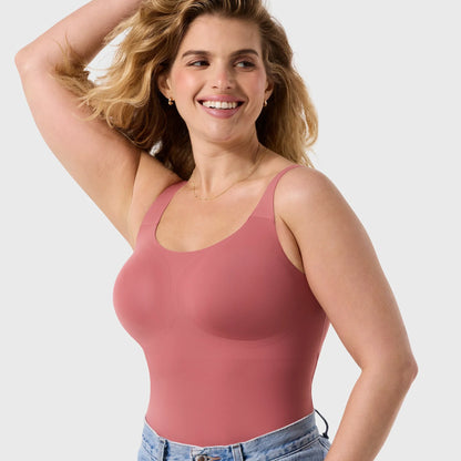 Structured Scoop Bra Tank