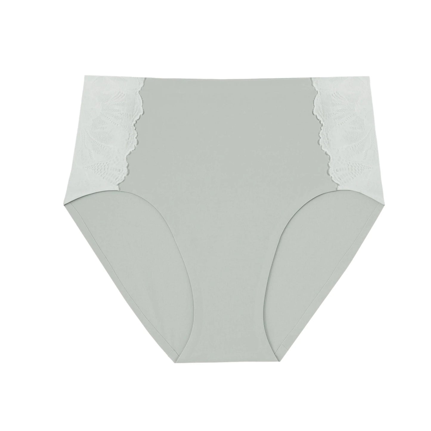 Smooth Lace High-Waisted Retro Bikini