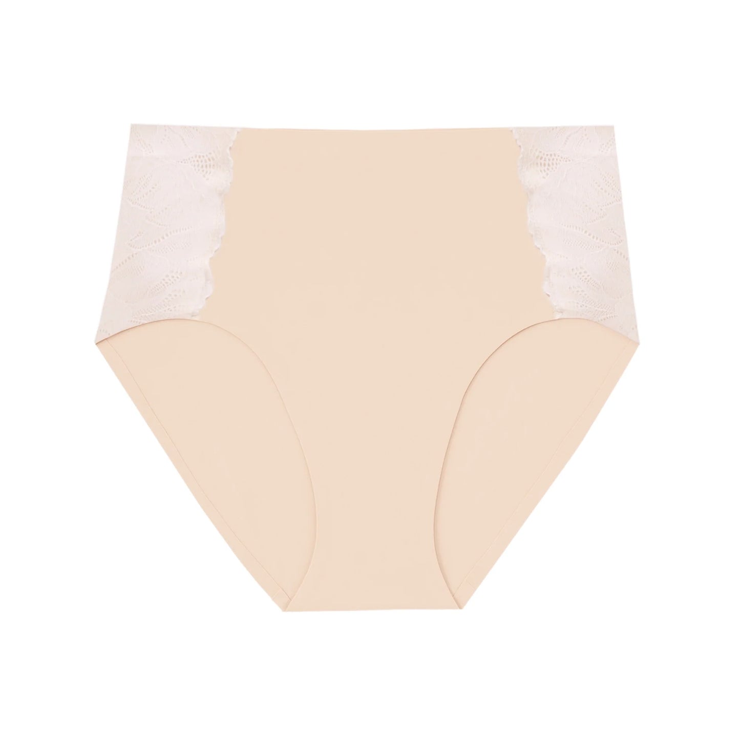 Smooth Lace High-Waisted Retro Bikini
